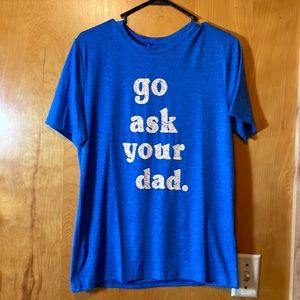 Irisgod Women’s Blue Tee Shirt. New With Tags. Size M.